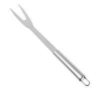 JOINPAYA Forchetta Manico e Gancio per Appendere per Barbecue in Inossidabile Utensile Resistente per e Campeggio per e Tacchino