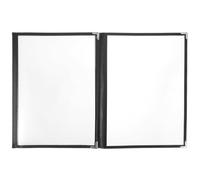 JOINPAYA Formato da per Facile Menu in Pulire Pvc e Trasparente Leggere, Design Creativo Resistente e Pratico per Cucina