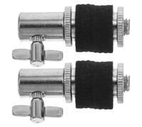 JOINPAYA Frizione per Piatti Batteria in Metallo 2 Pezzi, Accessorio per Hi-hat Charleston Bloccaggio Sicuro, Resistente e Compatibile per Performance Jazz e Rock