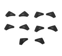 JOINPAYA Ganci Antiscivolo per Occhiali Comodi e Resistenti in Silicone 10 Nero Accessori per Sport come Arrampicata e Calcio