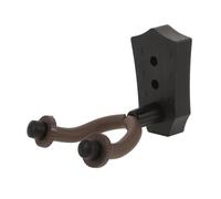 JOINPAYA Gancio Da Muro Per Violino e Ukulele Supporto Sicuro Con Design Salvaspazio Hanger Per Chitarra Elettrica e Acustica Fissaggio Stabile e Protezione Da Graffi Elegante Finitura Nera