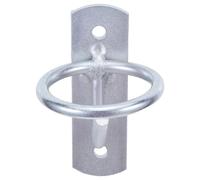 JOINPAYA Gancio per Secchio Portatile in Metallo con Viti per Stalla, Supporto da Parete Stabile per Secchi D’Acqua e Mangime, Accessorio per Cavalli per Organizzazione Fienile e Uso