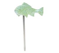 JOINPAYA Garden Resin Fish Shape Stake Ornament Decorazione Per Facile Inserire Moderni e Resistente