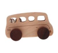 JOINPAYA Giocattolo in Legno Per Bambini Piccoli Di Autobus Simulato Biglie Sicure Per I Bambini Educativo E Divertente