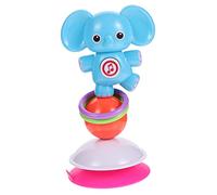 JOINPAYA Giocattolo Rotante Per Seggiolone Con Ventosa Campanello Per Ragazzo Ragazza Da Mesi Accessorio Sicuro e Durevole Per Intrattenere Ragazzo Ragazza Durante La Pappa