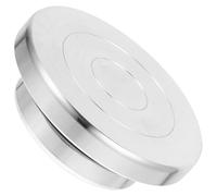 JOINPAYA Giradischi in Argilla in Alluminio 11 CM Cuscinetto Rotante a 360° Base Girevole Antiscivolo per Decorazione Torte e Scultura Ceramica Artigianale