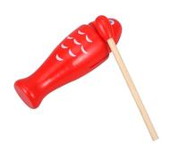 JOINPAYA Guiro in Legno Forma Per Ragazzo Strumento Musicale Con Blocchi Sonori Giocattolo Con Guiro Percussione Facile Da Usare