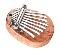 JOINPAYA Kalimba Pianoforte a Pollice in Legno 8 Tasti Mini Strumento Musicale Portatile per Principianti e Professionisti, Piccolo Pianoforte a Pollice per Esercizi Musicali