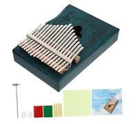 JOINPAYA Kalimba Portatile Legno Con Motivo Cagnolino Strumento Musicale Finger Piano Tasti Per Principianti e Appassionati Facile Da Trasportare e Usare Per Amici e Famiglia