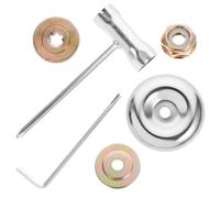 JOINPAYA Kit Accessori per Tosaerba Disco Taglio in Resistente Ricambio per Decespugliatore e Rasaerba Adatto Campi Agricoli Acquatici e Terrei Facile Installazione e Uso