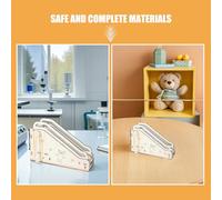 JOINPAYA Kit Gioco Scientifico Scala Mobile Elettrica in Legno Versione Stem per Accessori per Esperimenti Progetto Educativo per Apprendimento e Divertimento Interattivo Famiglia