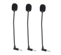 JOINPAYA Kit Microfono A Taglio Dritto Da 3 Pezzi Per Suono Mono Stereo Mobile Piccolo Portatile Per Altoparlante