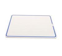 JOINPAYA Lavagna Bianca Cancellabile a Secco Doppia Faccia 302X23 CM Piccola Lavagna Portatile Linee per Scrittura per Apprendimento e Uso in Aula o Ufficio