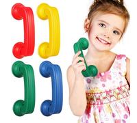 JOINPAYA Lettura di telefoni Whisper per bambini, confezione da 4 strumenti per feedback uditivo in aula per la pratica del linguaggio e della fonica, aiuto per la dislessia, per la scuola elementare