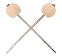 JOINPAYA Martello per Pedale Batteria in Legno Duro Vintage Coppia Battenti per Grancassa Accessori Strumenti a Percussione per Musicisti Principianti e Professionisti