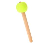 JOINPAYA Mazzuolo Percussione Manico in Legno e Testa in Pe Beige, Resistente e Affidabile, per Grandi Tamburi e Bass Drum in Esibizioni di Marching Band