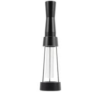 JOINPAYA Mescolatore Manuale per Caffè Espresso in Acciaio Inox Palette e Base Nera, Strumento per Mescolare e Distribuire Polvere di Caffè, Accessorio per Preparazione Espresso a Casa