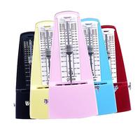 JOINPAYA Metronomo Meccanico Con Clic Udibile e Suono Del Campanello Per Pianoforte e Chitarra Precisa e Facile Da Usare Senza Batteria