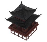 JOINPAYA Miniatura Padiglione Scultura in Plastica Resistente Decorazione Cinese per Acquari e Bonsai Versatile per Interni e Terrari Antica