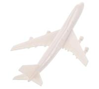 JOINPAYA Modellino Aereo in Plastica Dettagliato Micro Aeroplano per Scena di Aeroporto Kit di Modellini da Collezione per Tavolo Giocattolo da Esposizione per Città Urbana