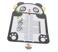 JOINPAYA Musical Note Board per Principianti con Design Panda Lavagna Portatile per Apprendimento Notazione Musicale Allenamento Ritmo e Riconoscimento Note per Pianoforte