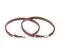 JOINPAYA Orecchini a Cerchio in Pelle Pu per Donne Design Esagerato Unico, Aspetto Lussuoso e Comfort Elevato, per Outfit alla Moda e Uso Quotidiano