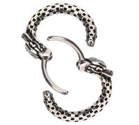 JOINPAYA Orecchini a Cerchio Rotondi da Uomo a Forma di Drago 2 Pezzi senza Nichel e Piombo Resistenti allo Sbiadimento Adatti per Feste Spiaggia e Uso Quotidiano