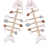 JOINPAYA Orecchini a Forma Pesce in Lega Pendenti Creativi da Donna per Feste Shopping e Viaggi Accessori e Comodi da Indossare Set da 1