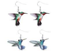 JOINPAYA Orecchini Pendenti Acrilici a Forma Di Goccia Per Donne e Ragazze, 2 Paia, Decorazioni Leggere Per Feste e Occasioni Speciali