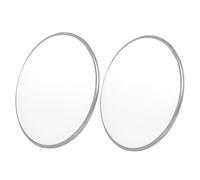 JOINPAYA Pad Per Esercizi Batteria 6 Pollici Set 2 Pezzi Pelle Sostituibile Tamburo Poliestere Bianco Per Pratica Batteristi Durata e Leggerezza