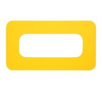 JOINPAYA Paddle Fin Box Patch Riparazione Giallo Resistente e Anti-Usura per Tavole SUP e Surf Connettore Slot Pinne Facile da Installare per Accessori SUP