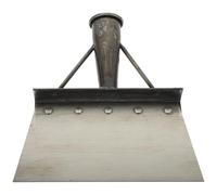 JOINPAYA Pala per la Pulizia del Letame in Metallo Resistente Pala Piatta Multiuso per Fattoria Leggera e Pratica per Sterco di Pollame e Pulizia di Angoli Contenitori