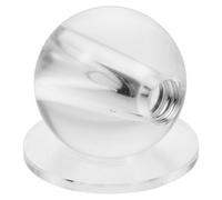 JOINPAYA Palla da Allenamento per Biliardo Trasparente con Foro, Strumento di Correzione del Colpo per Stecca da Snooker, Accessorio Professionale per Migliorare Precisione e Tecnica