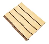 JOINPAYA Pannello Fonoassorbente in Legno Forato per Parete, Isolamento Acustico e Riduzione degli Echi, per Piccoli e Medi Ambienti