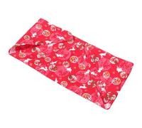 JOINPAYA Panno di Cotone Rosso in Stile Giapponese per Confezioni Regalo e Bento, Resistente All’usura e Fantasia Classica di Coniglietto per Avvolgere Regali