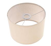 JOINPAYA Paralume Beige in Lino 10.4X7.5 Pollici per Lampada da Tavolo e Lampada a Sospensione Staccabile per Ambienti Interni