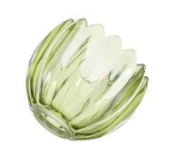 JOINPAYA Paralume in Vetro Verde a Forma di Tulipano da 42 Mm, Mini Paralume Sostitutivo per Lampade a Sospensione da Tavolo, Copriparalume Vintage per Applique e Lampade da Parete