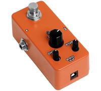 JOINPAYA Pedale Effetto Delay Analogico per Chitarra Elettrica Mini Compatto Guscio Metallico Resistente e Controllo Facile per Musicisti, Adatto a Diverse Occasioni e Performance