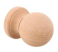 JOINPAYA Pinnacoli in Legno Fai da Te per Asta Bandiera e Bastoni Tende, Terminali Decorativi per Arredo Vintage e Accessori Balcone