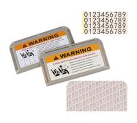 JOINPAYA Porta Carte per Visiera Auto 2 Pezzi in Plastica Retro Autoadesivo, Design Elegante e Funzionale per Aumentare lo Spazio di Archiviazione nella Vita Quotidiana in Auto