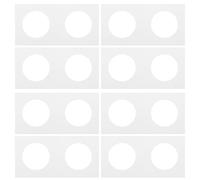 JOINPAYA Porta Monete da Collezione in Cartone 400 Pezzi Assortiti 8 Dimensioni per Numismatica Conservazione Monete Protezione Collezionisti Deposito Documenti