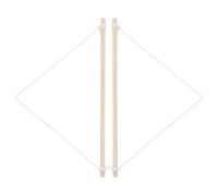JOINPAYA Portabandiera in Legno per Kit da 2 Pezzi Decorativo Regolabile per Adatto per Bandiere a 36 Cm