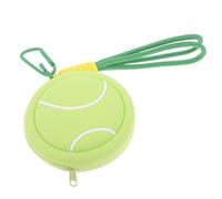 JOINPAYA Portachiavi Sportivo a Tema Tennis Mini Portamonete in PVC Cerniera Custodia Protettiva per Cuffie e Monete Accessorio Multifunzione per Zaini e Uso Quotidiano