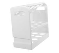 JOINPAYA Portauova Frigorifero Strati Organizer Salvaspazio Per Uova Design Ribaltabile Adatto Per Porta Laterale Frigorifero Per Cucina Casa