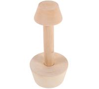 JOINPAYA Pressino per Crostate in Legno Naturale Doppia Estremità, Spingitore per Pasta Frolla e Torta, Stampo Versatile per Dolci da Forno in Cucina