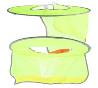 JOINPAYA Protezione Solare per Casco di Sicurezza Parasole Riflettente e Copricollo in Poliestere Giallo, Facile da Usare e Portatile un Atmosfera Estiva Colore Casuale