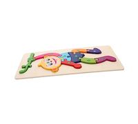 JOINPAYA Puzzle Animale Legno Per Educativo Montessori Per Sviluppo Delle Abilità Motorie e Problem-solving Puzzle Didattico Per Ragazzi e Ragazze Design e Materiali Sicuri