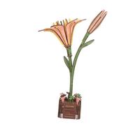 JOINPAYA Puzzle Fiore in Legno Lily Kit per Adulti e Composizione Botanica da Costruire Regalo Creativo Compleanno Festa della Mamma Decorazione Casa
