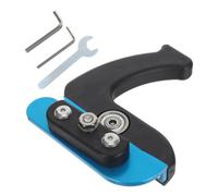 JOINPAYA Rifilatore per Legno con Doppio Cuscinetto e Taglierina Ergonomica in Abs e Metallo, per Progetti di Falegnameria e Rifilatura senza Trucioli