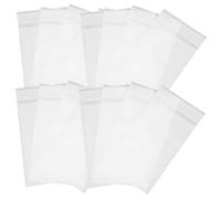 JOINPAYA Sacchetti 89x135+30mm in Carta Cerata Bianca 100 Pezzi Sacchetti Autoadesivi Traslucidi per Imballaggio Abbigliamento Confezionamento per Uso Industriale